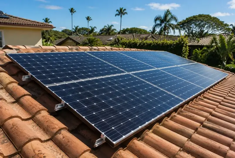 Installation de panneaux solaires à Saint-Maixant